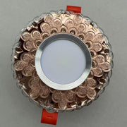 ORBITA LED Spot, 5W, Στρογγυλό, Κρύο/Ζεστό φως, Antique Bronze, Ρητίνη και Γυαλί LED Spot Προεπιλεγμένος τίτλος Alessandro Design