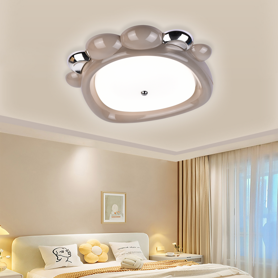 LED LED Sofia, Green Acril, Moon and Star Form, 3000K/4000K/6000K
