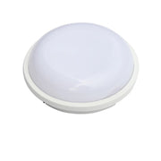 Φωτιστικό τοίχου LED εξωτερικού χώρου 24W, AX310/218WH, Διάμετρος 22, Cold Light 3000K, IP65, Λευκό