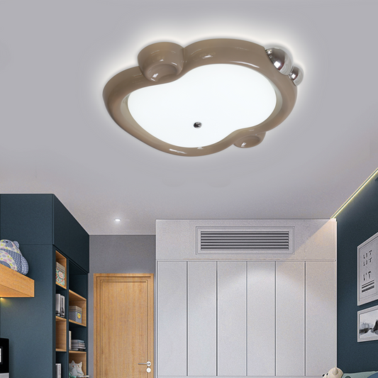 LED LED Sofia, Green Acril, Moon and Star Form, 3000K/4000K/6000K