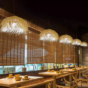 Vintage Ψάθινο Πολυέλαιος LV811, 1xE27, Ρουστίκ, 100 εκ.