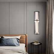 Κρεμαστός πολυέλαιος LED με τηλεχειριστήριο 48W, LM511/2BK, Ρυθμιζόμενο ύψος, Ζεστό/Ψυχρό/Ουδέτερο φως, Μαύρο, Μεταλλικό