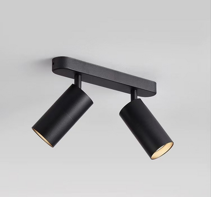 Lustu joom με γραμμικό προβολέα 2xgu10 μαύρο