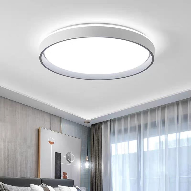 Φωτιστικό οροφής LED PL102/500GY, 51W, Διάμετρος 49cm, Ζεστό/Ψυχρό/Ουδέτερο φως, Λευκό