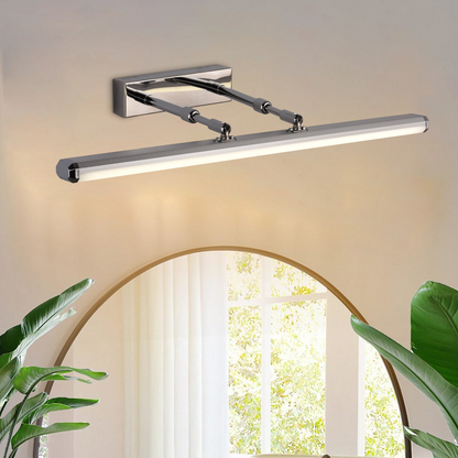 Aplica LED de Baie, BALATON, 11W, liniara, lumina Neutra, Crom Lucios