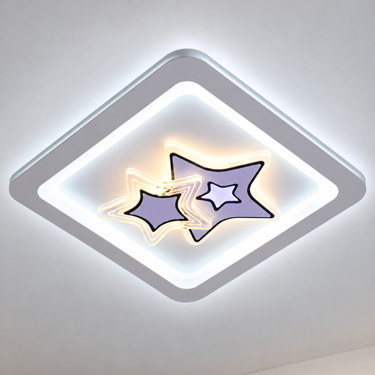 Πολυέλαιος LED KATHLEEN RGB 25W, Ζεστό/Ουδέτερο φως, Λευκό