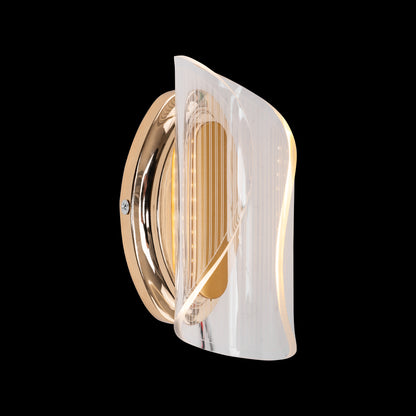 Aplică LED Leporis, 14W, 3000/4000/6000K, Metal, Auriu