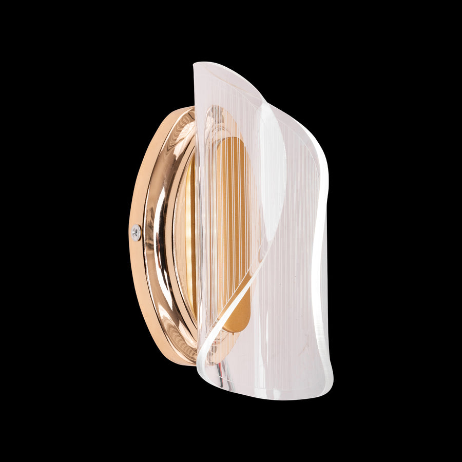 Aplică LED Leporis, 14W, 3000/4000/6000K, Metal, Auriu