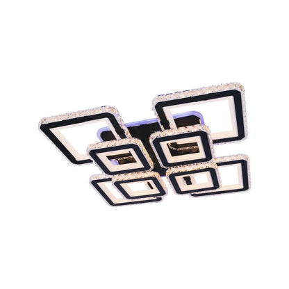 LED LED LED με αναδιαμορφωμένο, 237W, μαύρο, Dimable, RGB