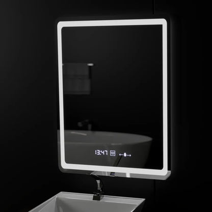 Ορθογώνιο καθρέφτη LED 60x80cm Αισθητήρας κίνησης Marcellow Wizz