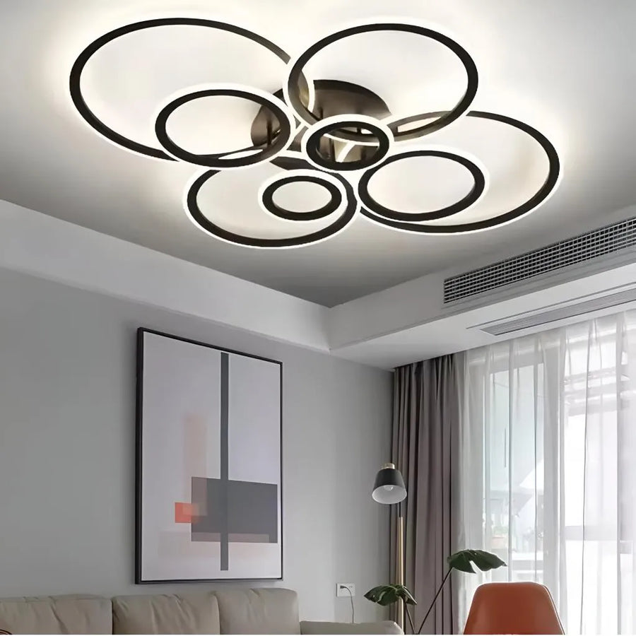 LED Lulus με LED LED Betty 130W Dimable Black White