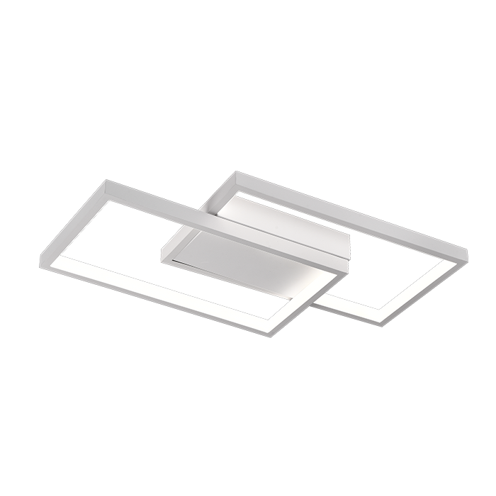 LED LED Lulus Ami με τηλεχειριστήριο, 62W, λευκό, ακρυλικό, ασταθές