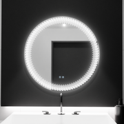 70cm στρογγυλό καθρέφτη LED - Corona Touch Dimable Defrition System