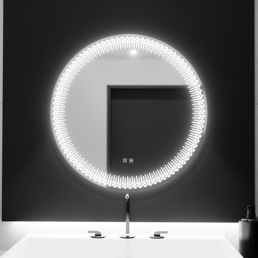 70cm στρογγυλό καθρέφτη LED - Corona Touch Dimable Defrition System