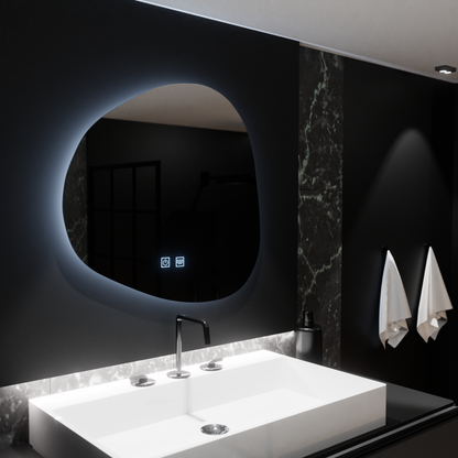 Οργανικός καθρέφτης LED 60x60cm - Duna Touch Deframe Dimable System