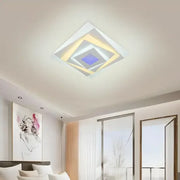 LED LED 3D τετράγωνο LED, διάμετρος 30cm, 20W RGB, λευκό, κρύο/ζεστό/ουδέτερο φως