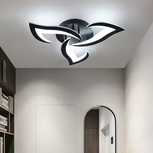 Πολυέλαιος LED LT660/3BK, 3 Στοιχεία, 32W, Φως 3000/4000/6000K, Μαύρο, Ρυθμιζόμενο ύψος