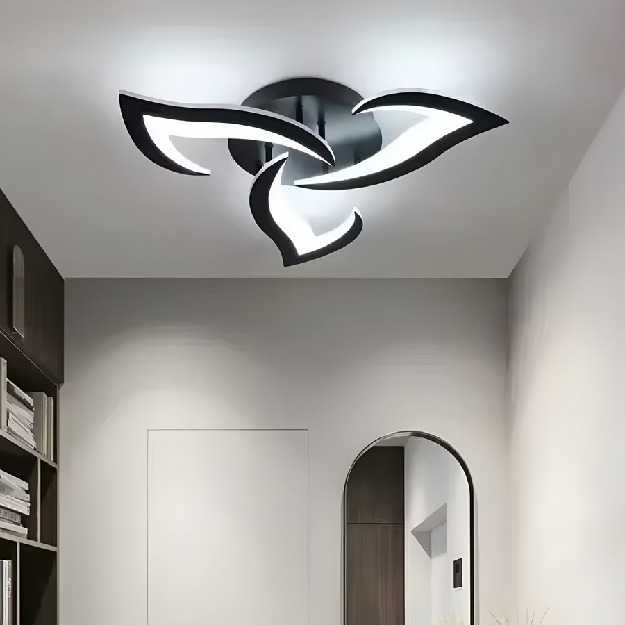 Πολυέλαιος LED LT660/3BK, 3 Στοιχεία, 32W, Φως 3000/4000/6000K, Μαύρο, Ρυθμιζόμενο ύψος