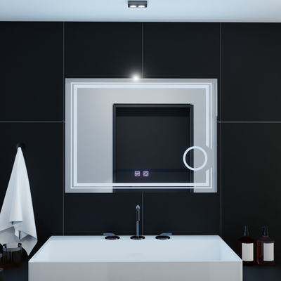Mirror LED ορθογώνιο 80x60cm Magia Essenza Touch Dimable Defrition System