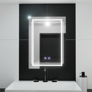 Mirror LED ορθογώνιο σύστημα 50x70cm Touch Koven Koven Disabling System