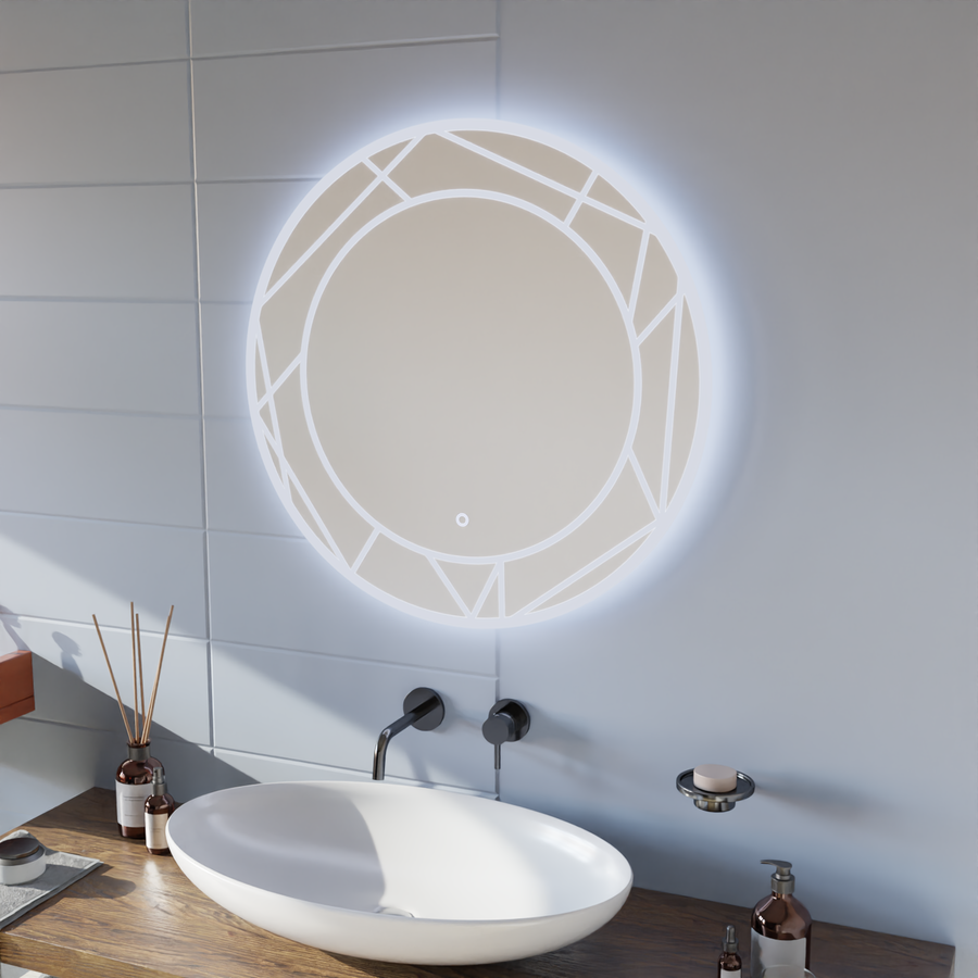 LED Touch Astrix 70x70 CM Mirror