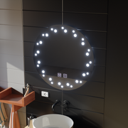 LED Touch Ivory Mirror System System 70x70cm
