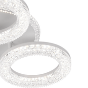 LED Sigrid LED με τηλεχειριστήριο, Daisy, White, Crystals