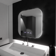 Ορθογώνιο LED Mirror 60x60cm Harmony Motionglow Marcellow System Disability & Daim Thermometer