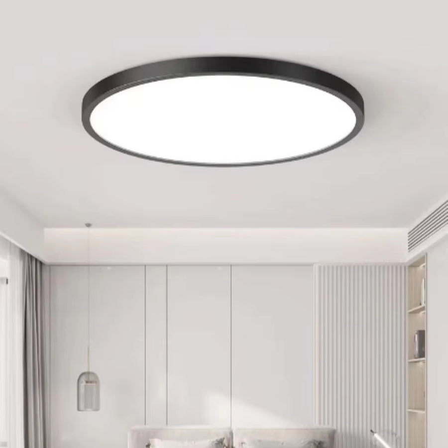 SOLIS LED φωτιστικό οροφής 47cm 48W Cold Light Μαύρο