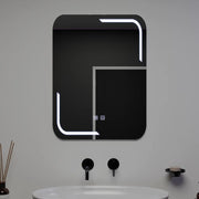 Mirror LED ορθογώνιο 60x80cm Touch Ulrich Disrosting System