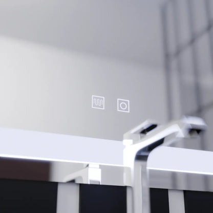 Mirror LED Touch Finater Systebration Σύστημα 60x45cm
