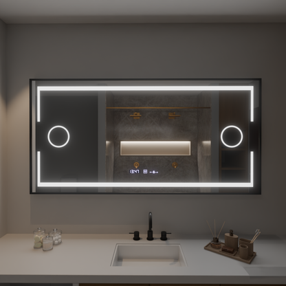 Ορθογώνιο LED Mirror 120x80cm Sensor MotionGlow Marcello Distrosting System