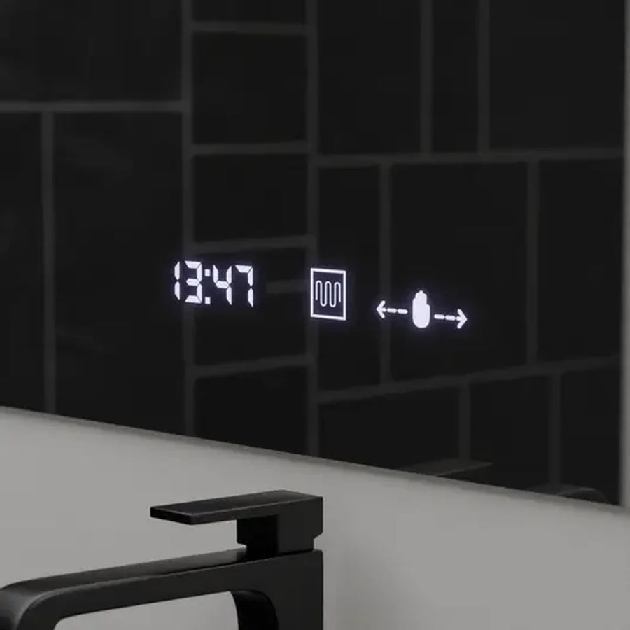 Mirror LED ορθογώνιο 100x75cm Absolu Motionglow Marcello Αποστολής Σύστημα απόρριψης ρολογιού