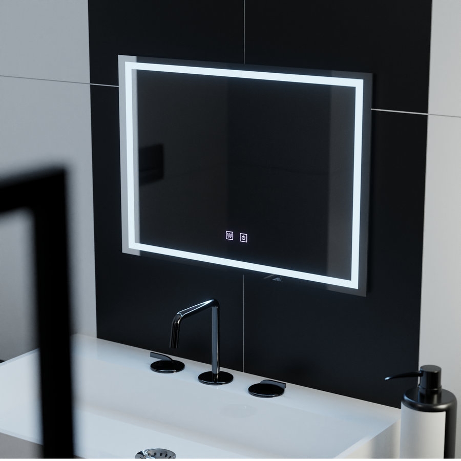 Mirror LED ορθογώνιο 70x50cm Touch Umbria System Disrosting