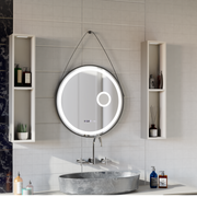 Στρογγυλό LED Mirror Sensor Motionglow Micah Marcello 60 cm Αποστολής Σύστημα απόρριψης ρολογιού