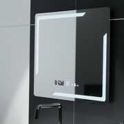 Mirror LED ορθογώνιο 80x60cm Rayonnement Motionglow Marcelow System Disability & Daim Thermometer