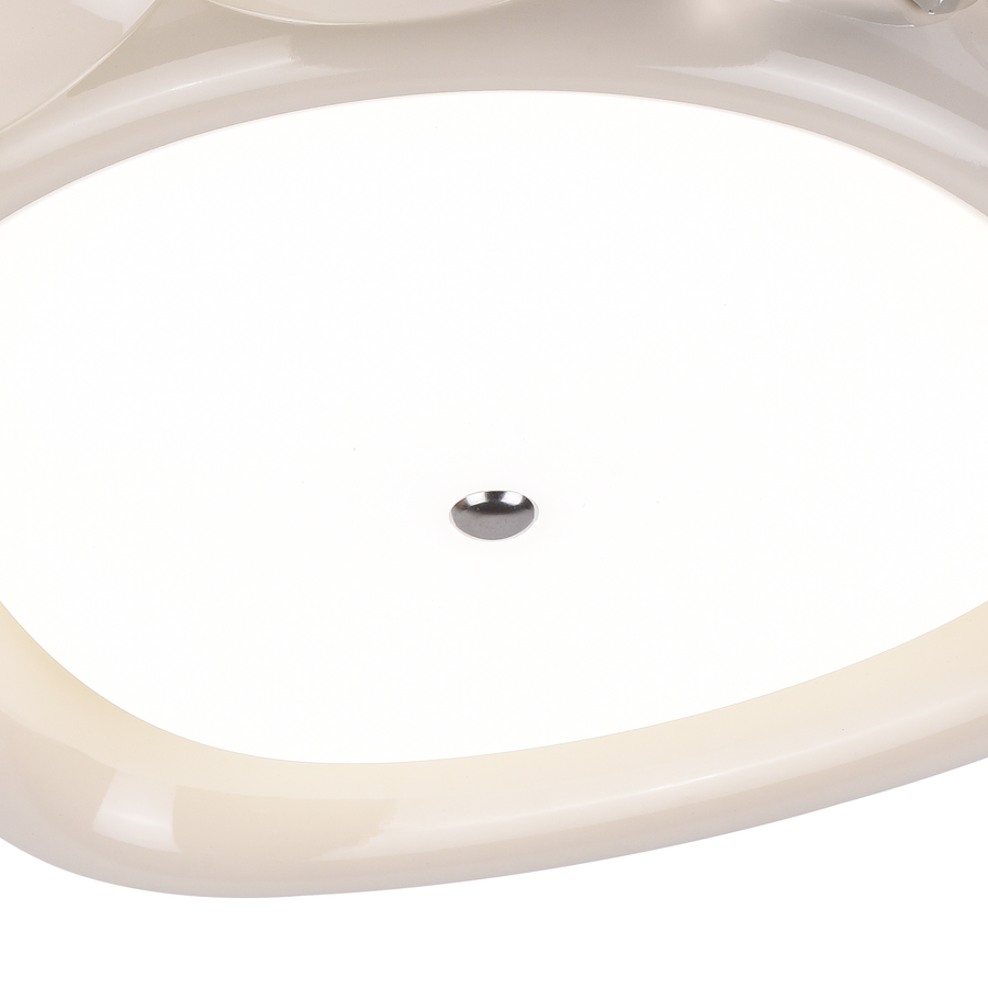 LED LED Sofia, Green Acril, Moon and Star Form, 3000K/4000K/6000K