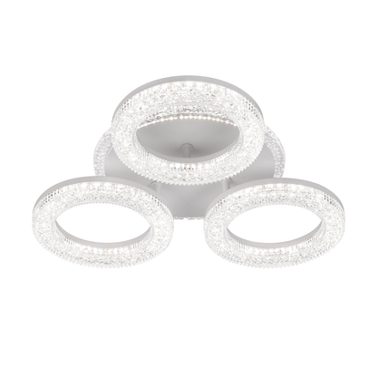 LED Sigrid LED με τηλεχειριστήριο, Daisy, White, Crystals