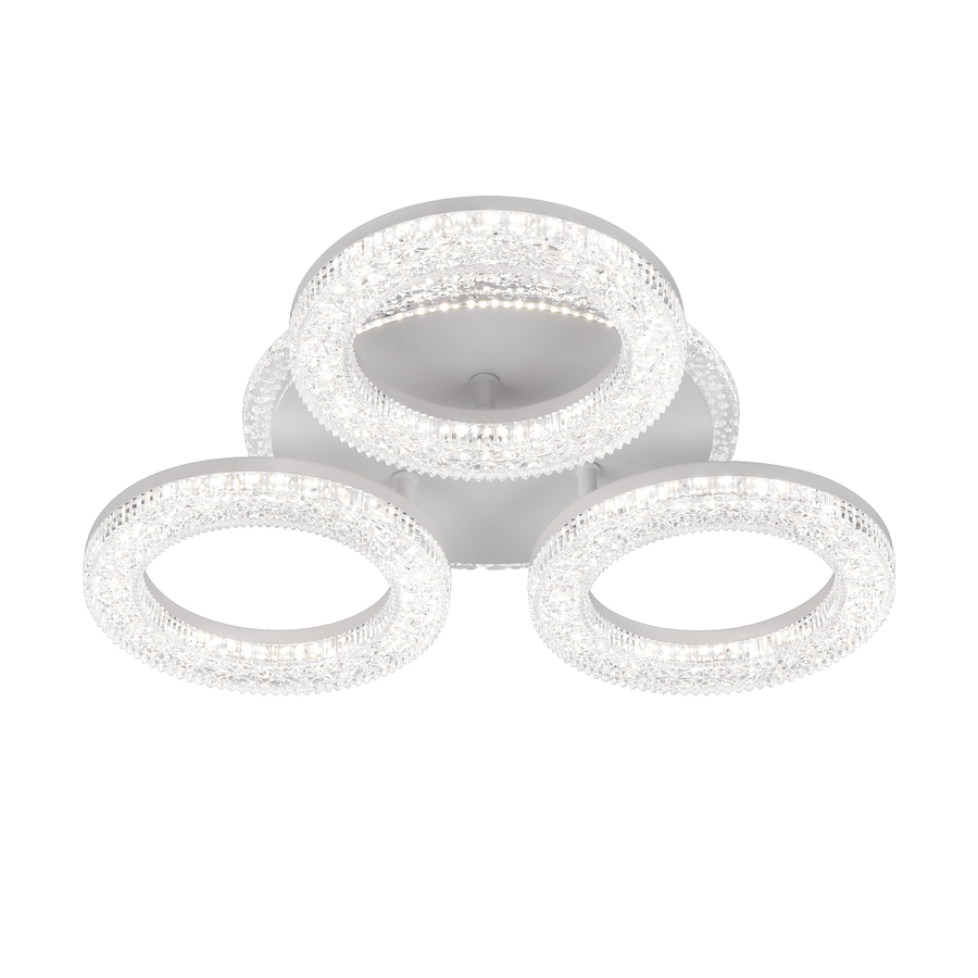 LED Sigrid LED με τηλεχειριστήριο, Daisy, White, Crystals