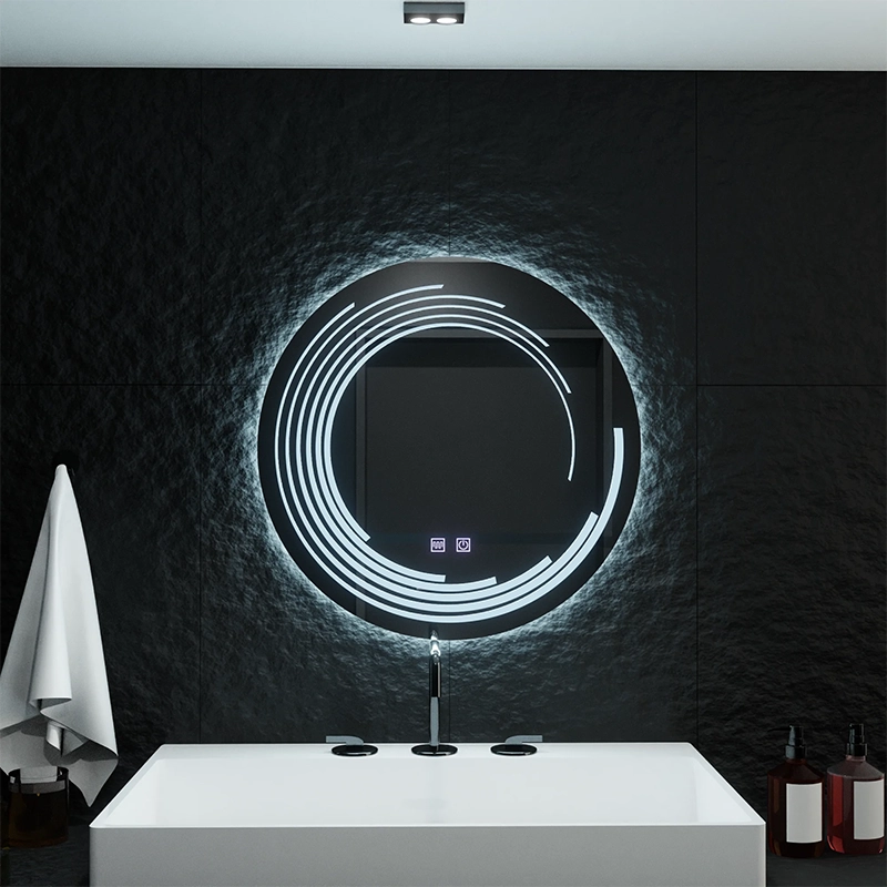 LED Στρογγυλός Καθρέπτης 70cm Lira Verità Touch Dimmable Demister System