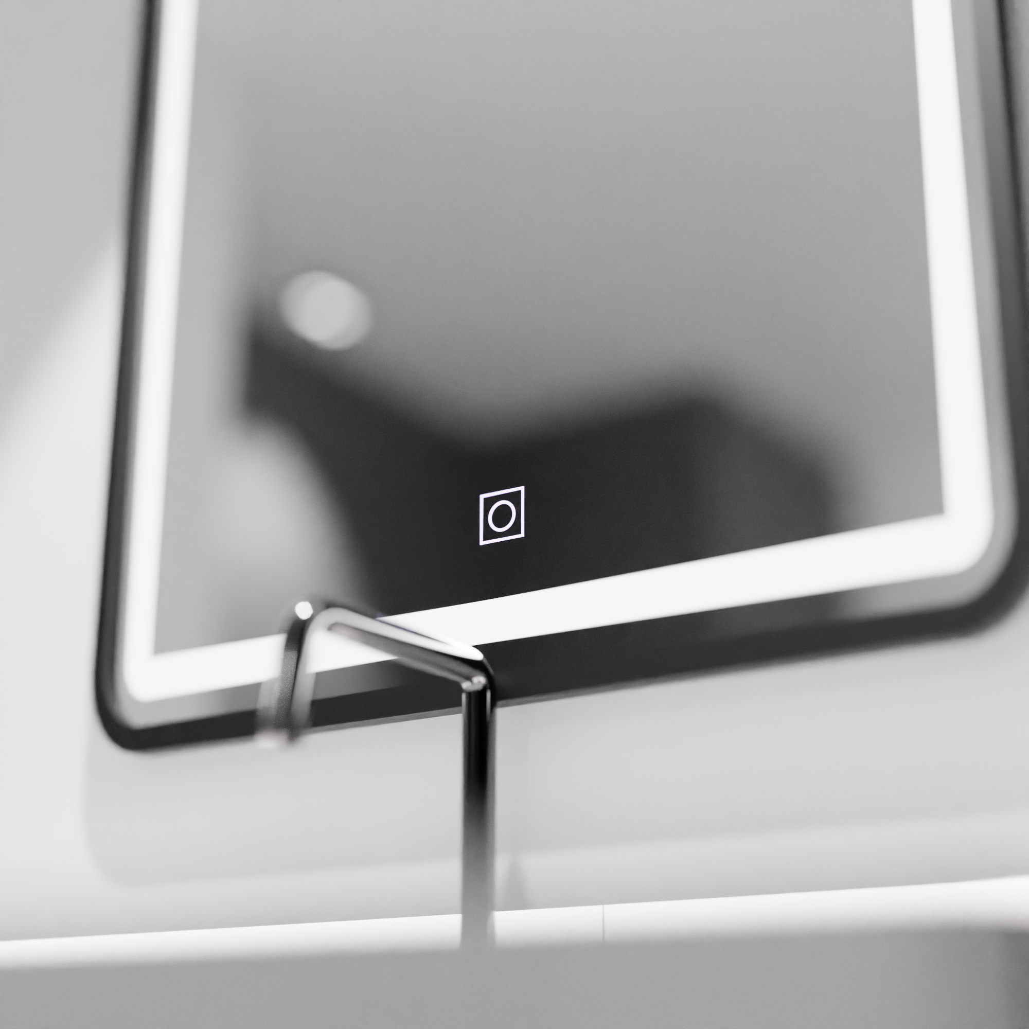 Mirror LED ορθογώνιο 60x80cm Ombe Basic Touch