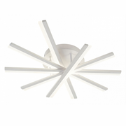 Πολυέλαιος LED με τηλεχειριστήριο ZOE, 67W, Κρύο/Ζεστό/Ουδέτερο φως, Ρυθμιζόμενο, Λευκό