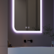 Ορθογώνιος καθρέφτης LED, 60X80cm, E69S/60X80, Touch, Demist System