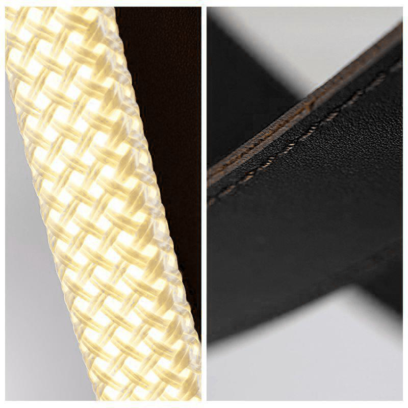 Μοντέρνος Πολυέλαιος, LED, ARIA Largo, 31W, Ζεστό φως, Μαύρο