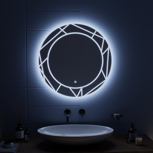 LED Touch Astrix 70x70 CM Mirror
