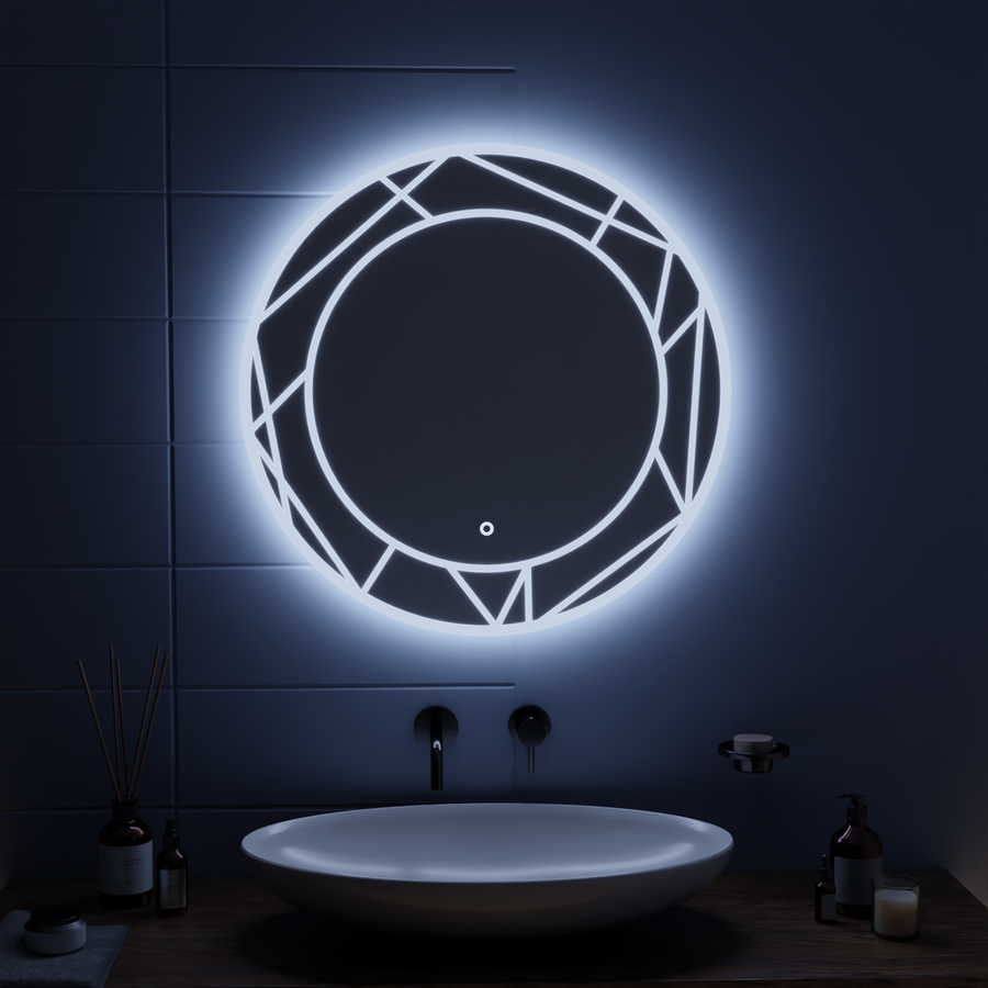 LED Touch Astrix 70x70 CM Mirror