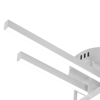 Πολυέλαιος LED τηλεχειριστηρίου GIO, 54W, 4 στοιχείων, κρύο/ψυχρό/ουδέτερο φως, ρυθμιζόμενο, λευκό