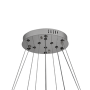 Lulus LED Crystal με το τηλεχειριστήριο Silver Latifah 118W