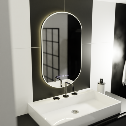 Lucia Lucia 50x80cm Marcello Sensor Lucia System Dimable Θερμόμετρο Σύστημα