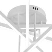 Πολυέλαιος LED τηλεχειριστηρίου GIO, 65W, 5 στοιχείων, κρύο/ψυχρό/ουδέτερο φως, ρυθμιζόμενο, λευκό